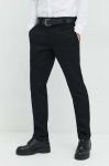 Штани Dickies чоловічі колір чорний облягаюче DK0A4XK8BLK1-BLACK Штани Dickies чоловічі колір чорний облягаюче DK0A4XK8BLK1-BLACK