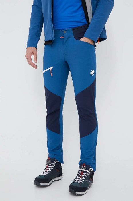 Штани outdoor Mammut Taiss SO колір синій