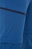 Штани outdoor Mammut Runbold Zip Off колір блакитний