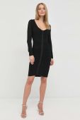 Сукня Guess колір чорний mini облягаюча (2837312)