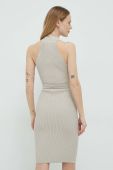 Сукня Guess колір бежевий mini облягаюча (2917452)