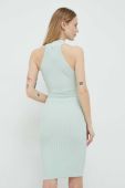 Сукня Guess колір зелений mini облягаюча (2917446)