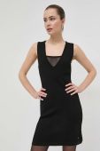 Сукня Guess колір чорний mini облягаюча (2933856)