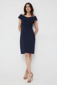 Сукня Lauren Ralph Lauren колір синій mini пряма (2893934)
