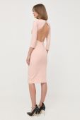 Сукня Elisabetta Franchi колір рожевий mini облягаюча (3167386)