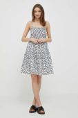 Сукня Pepe Jeans PRIXTON колір білий mini розкльошена