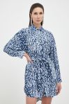 Сукня Liu Jo mini oversize колір блакитний