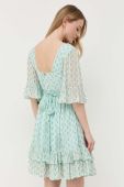 Сукня Twinset колір зелений mini розкльошена (3327067)