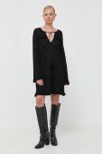 Сукня Twinset колір чорний mini oversize