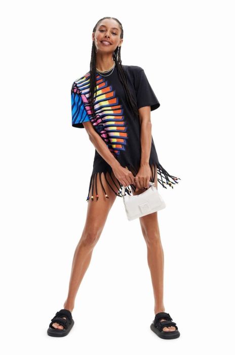 Бавовняна футболка Desigual колір чорний (3144956) Бавовняна футболка Desigual колір чорний (3144956)