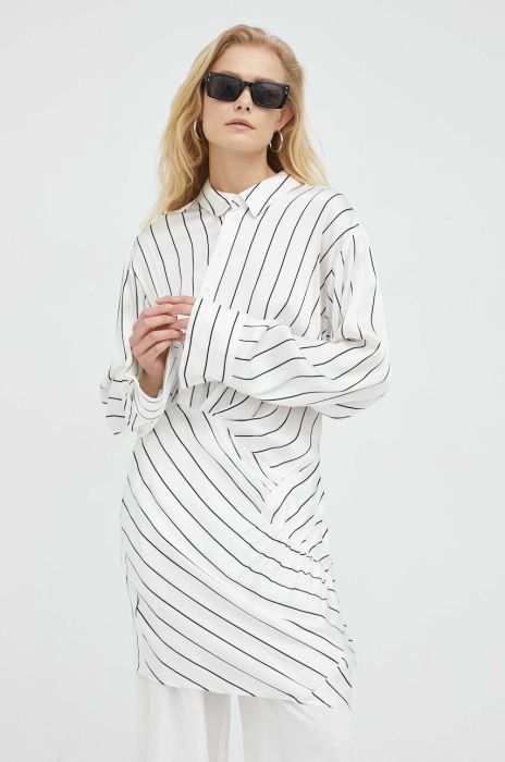 Сукня Herskind колір білий mini пряма