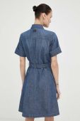 Джинсова сукня G-Star Raw mini пряма колір блакитний (3300454)