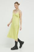 Сукня Superdry колір жовтий mini пряма