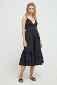 Пляжна сукня Max Mara Beachwear колір чорний (3236580) Пляжна сукня Max Mara Beachwear колір чорний (3236580)