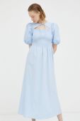 Сукня R?sum? midi розкльошена колір блакитний (3163534)