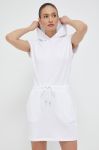 Сукня Dkny колір білий mini пряма