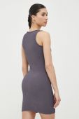 Сукня 4F колір сірий mini облягаюча