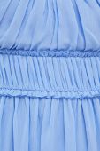 Сукня Patrizia Pepe mini розкльошена колір блакитний (3210935)