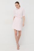 Сукня Patrizia Pepe колір рожевий mini пряма (3083014)