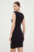 Сукня Morgan колір чорний mini облягаюча (3207848)