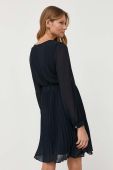 Сукня Morgan колір синій mini розкльошена (3230354)
