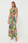 Сукня Morgan maxi розкльошена колір барвистий (3230419)