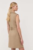 Сукня Morgan колір бежевий mini пряма (3205129)