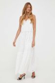 Сукня Ivy Oak колір білий maxi oversize