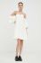 Сукня Gestuz колір білий mini розкльошена