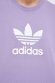 Бавовняна футболка adidas Originals колір фіолетовий (3323088) Бавовняна футболка adidas Originals колір фіолетовий (3323088)