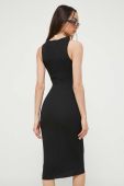Сукня Sixth June колір чорний midi облягаюча