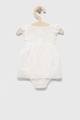 Дитяча бавовняна сукня Jamiks колір білий mini розкльошена (3234001) Дитяча бавовняна сукня Jamiks колір білий mini розкльошена (3234001)