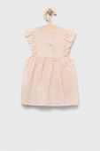 Дитяча бавовняна сукня Jamiks колір помаранчевий mini розкльошена Дитяча бавовняна сукня Jamiks колір помаранчевий mini розкльошена