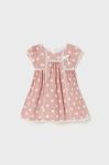 Сукня для немовлят Mayoral колір рожевий mini розкльошена (2985123)