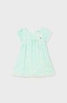 Сукня для немовлят Mayoral колір бірюзовий mini розкльошена (2985130)