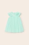 Сукня для немовлят Mayoral колір бірюзовий mini розкльошена (2943796)