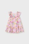 Сукня для немовлят Mayoral колір рожевий mini розкльошена (2943813)
