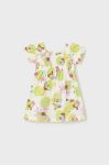 Дитяча бавовняна сукня Mayoral колір зелений mini розкльошена (2943867)