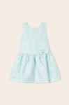 Дитяча сукня Mayoral колір бірюзовий mini розкльошена (2985179)