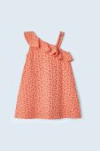 Дитяча бавовняна сукня Mayoral колір помаранчевий mini пряма (2944132)