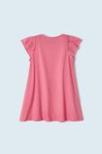 Дитяча сукня з сумочкою Mayoral колір рожевий mini пряма