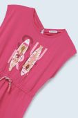 Дитячий бавовняний комбінезон Mayoral колір рожевий