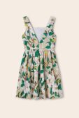 Дитяча сукня Mayoral колір зелений mini розкльошена (2944362)