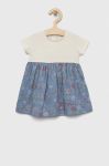 Сукня для немовлят United Colors of Benetton mini розкльошена колір блакитний (3040085)
