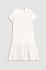 Дитяча сукня Coccodrillo колір білий mini пряма