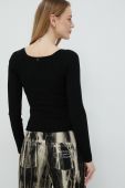 Светр Guess жіночий колір чорний легкий (2906460)