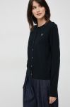 Джемпер Polo Ralph Lauren жіночий колір чорний легкий (2955471)