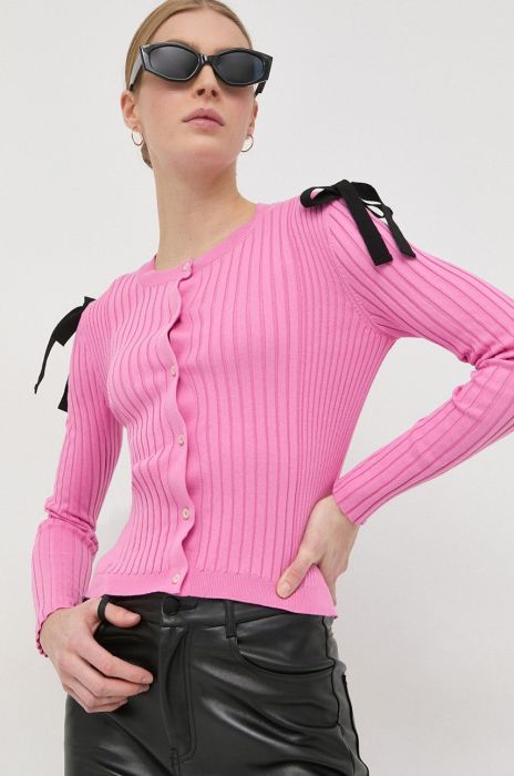 Джемпер Red Valentino жіночий колір рожевий легкий Джемпер Red Valentino жіночий колір рожевий легкий