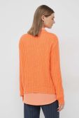 Светр з домішкою вовни Joop! жіночий колір помаранчевий легкий