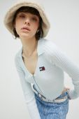 Джемпер Tommy Jeans жіночий легкий колір блакитний
